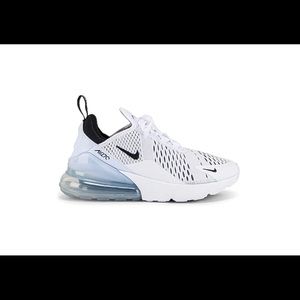 Nike Air Max 270 Sneaker in White & Black